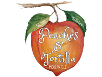 peaches tortilla
